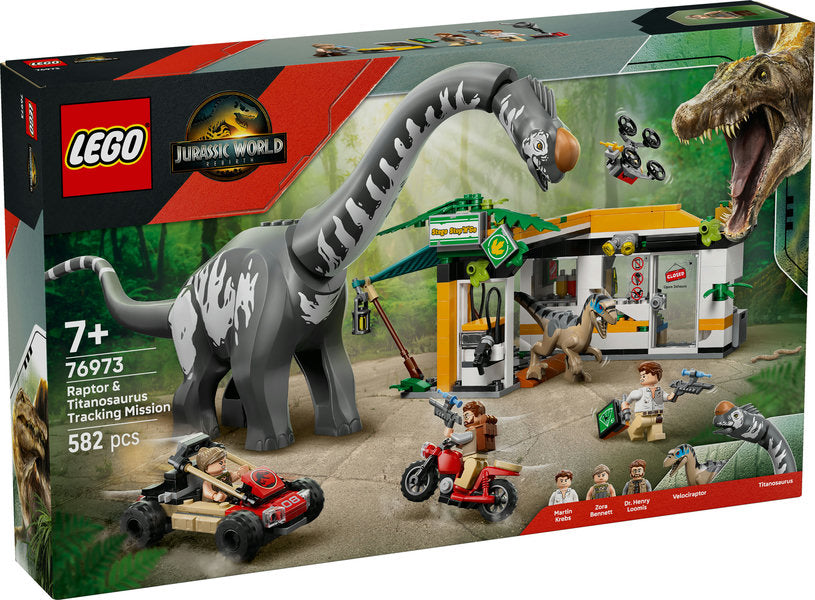 Lego Jurassic World: Raptor & Titanosaurus Tracking Mission