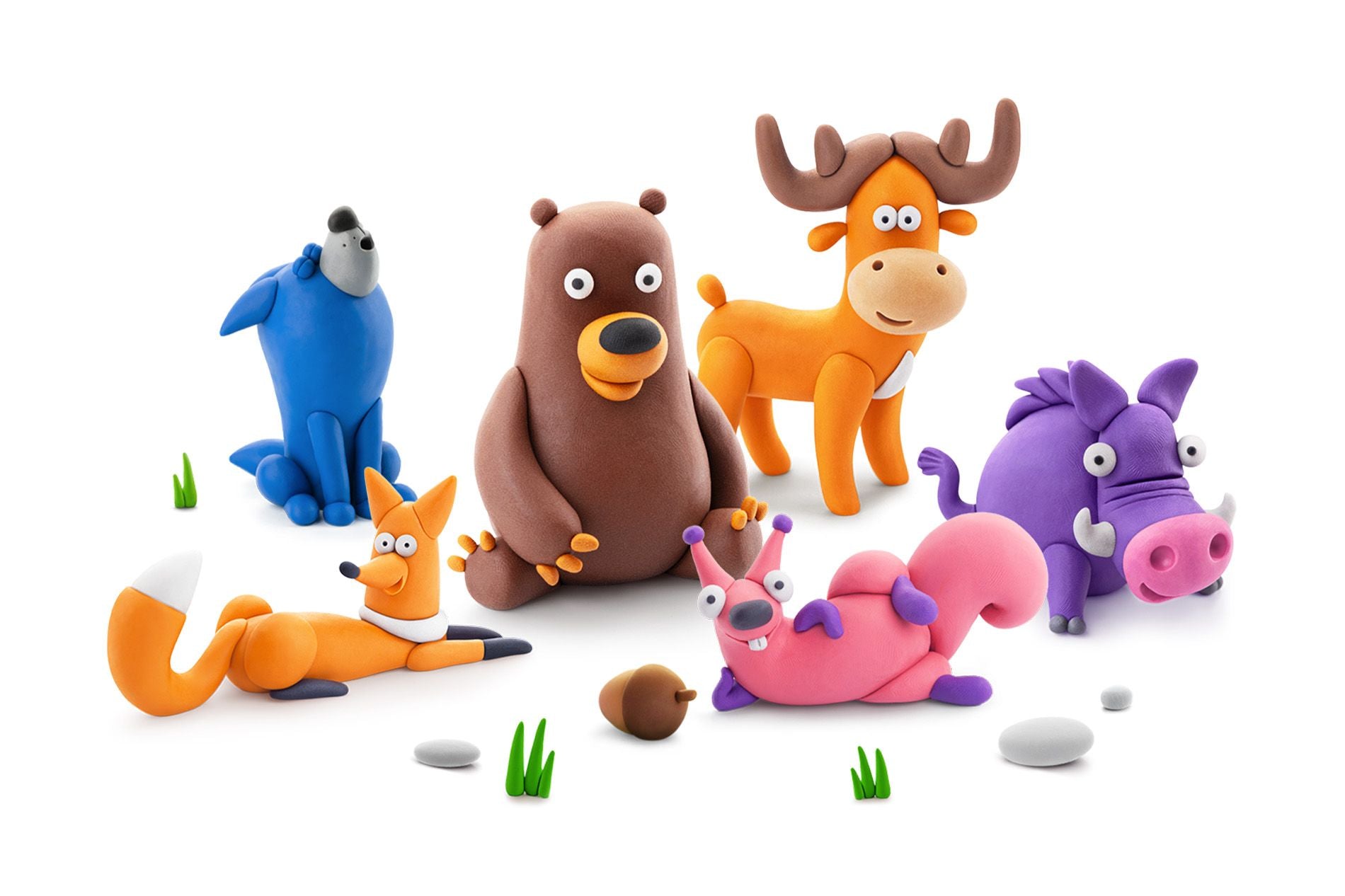 Hey Clay: Forest Animals