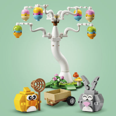LEGO Easter Bunny and Chick Egg Hunt