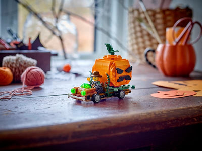 Lego Jack-O'-Lantern Pickup Truck