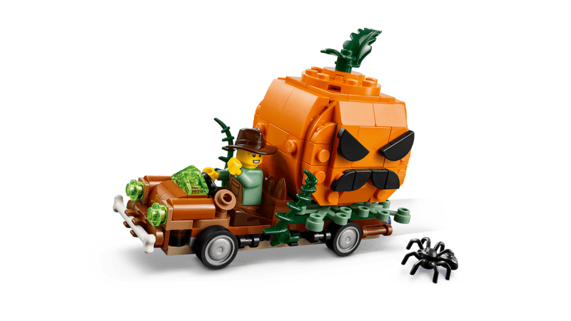Lego Jack-O'-Lantern Pickup Truck