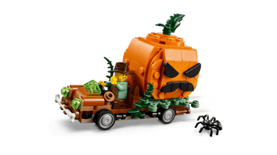 Lego Jack-O'-Lantern Pickup Truck