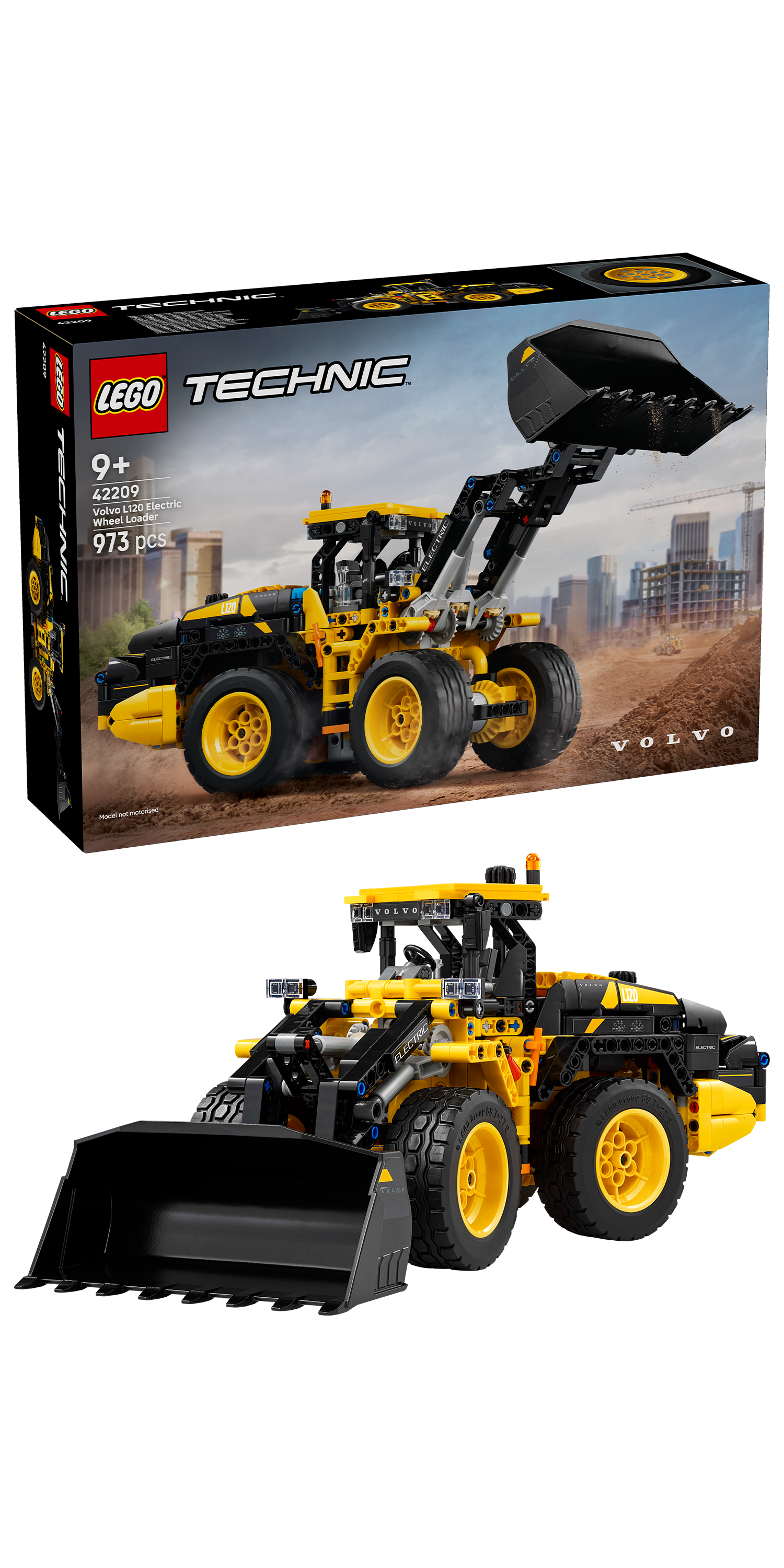 Lego Technic Volvo L120 Electric Wheel Loader
