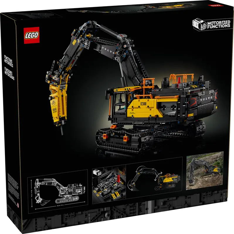 Lego Technic 42215 Volvo EC500 Hybrid Excavator