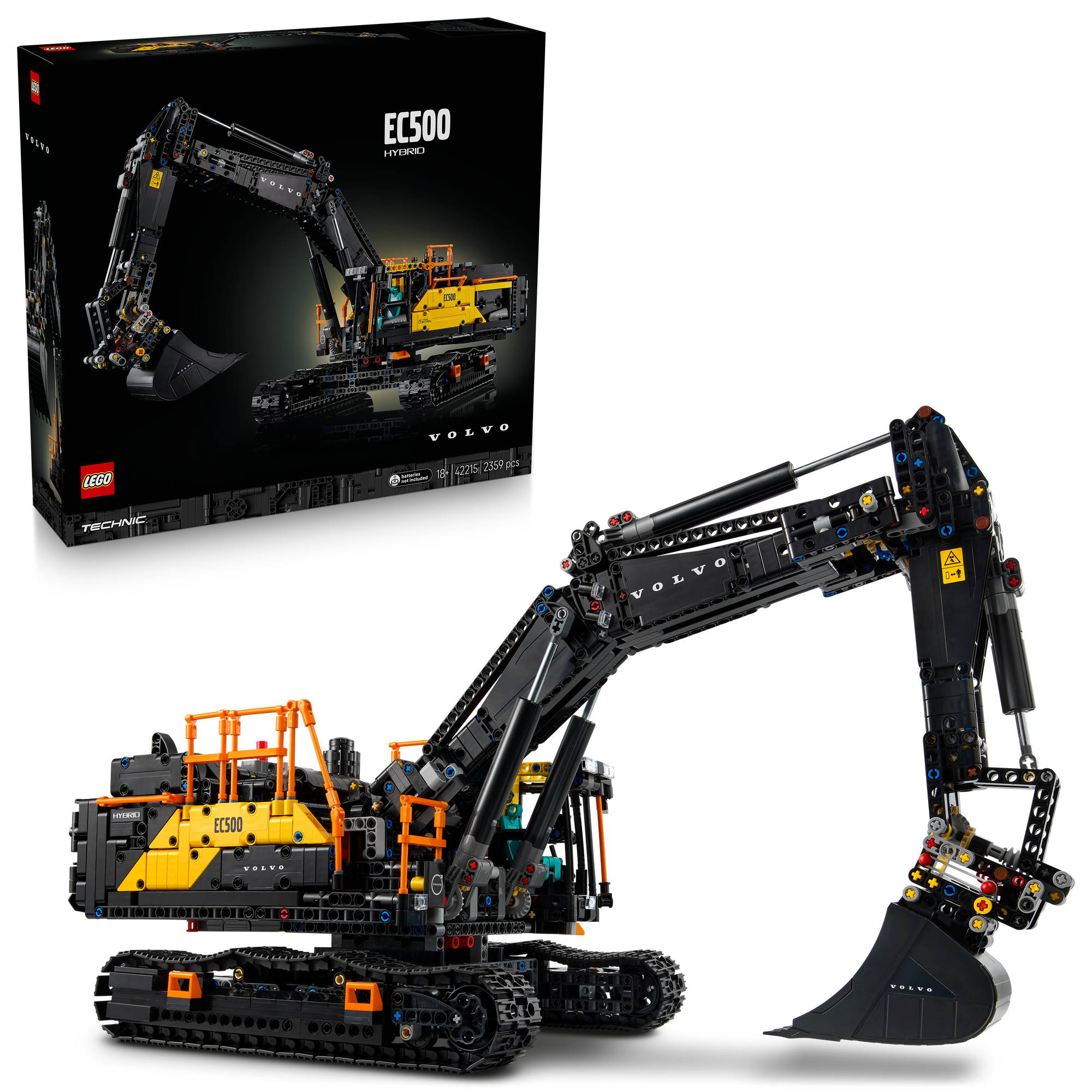Lego Technic 42215 Volvo EC500 Hybrid Excavator