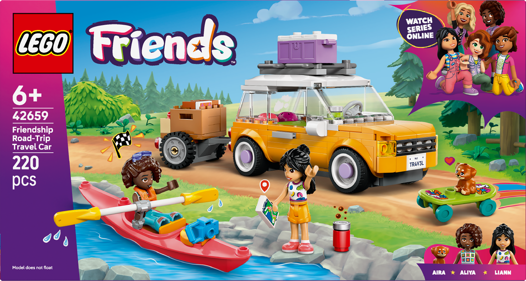 LEGO Friends Friendship Road-Trip Travel Car