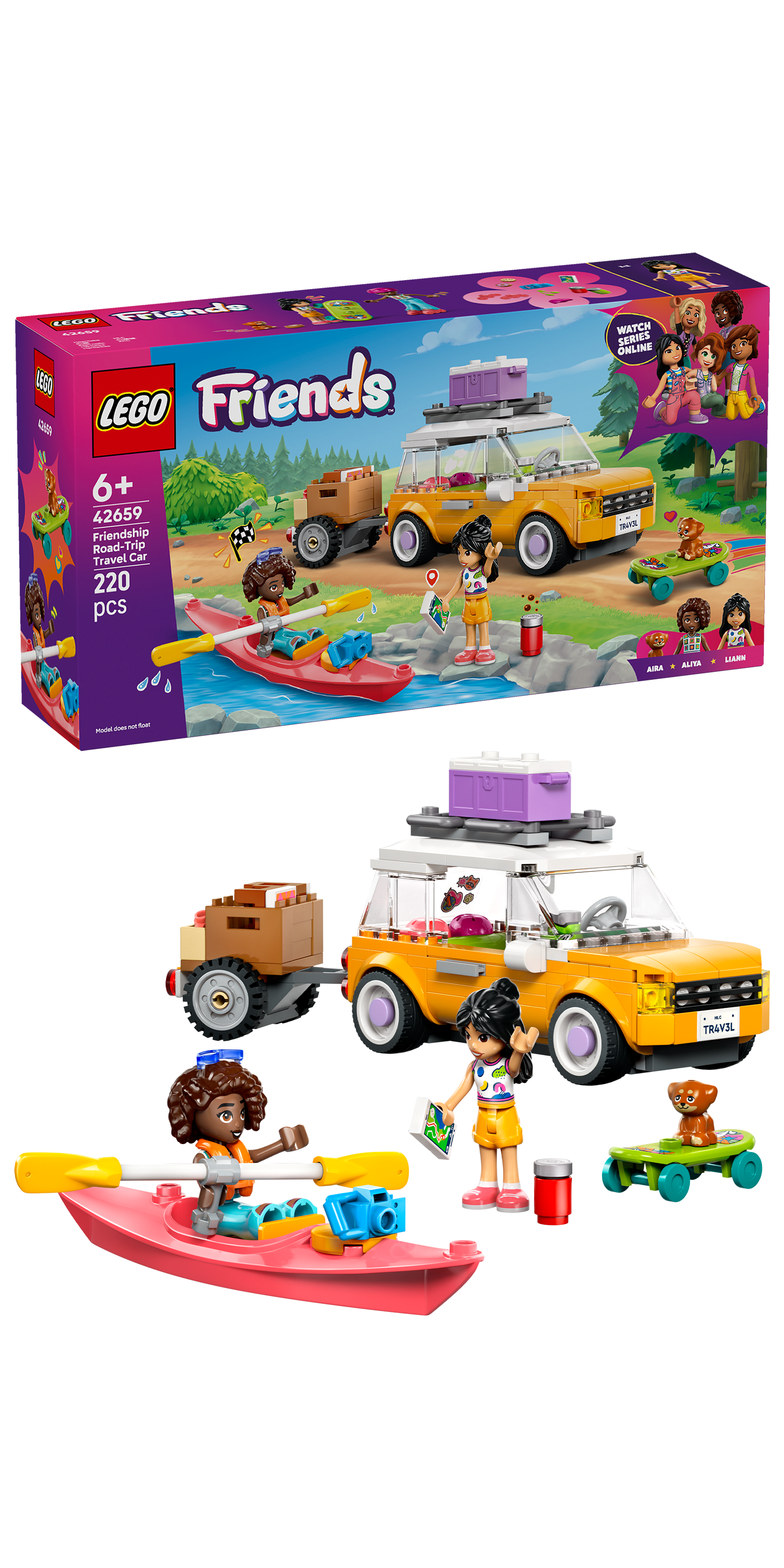 LEGO Friends Friendship Road-Trip Travel Car