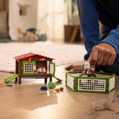 Schleich Starter Set: Rabbit cage