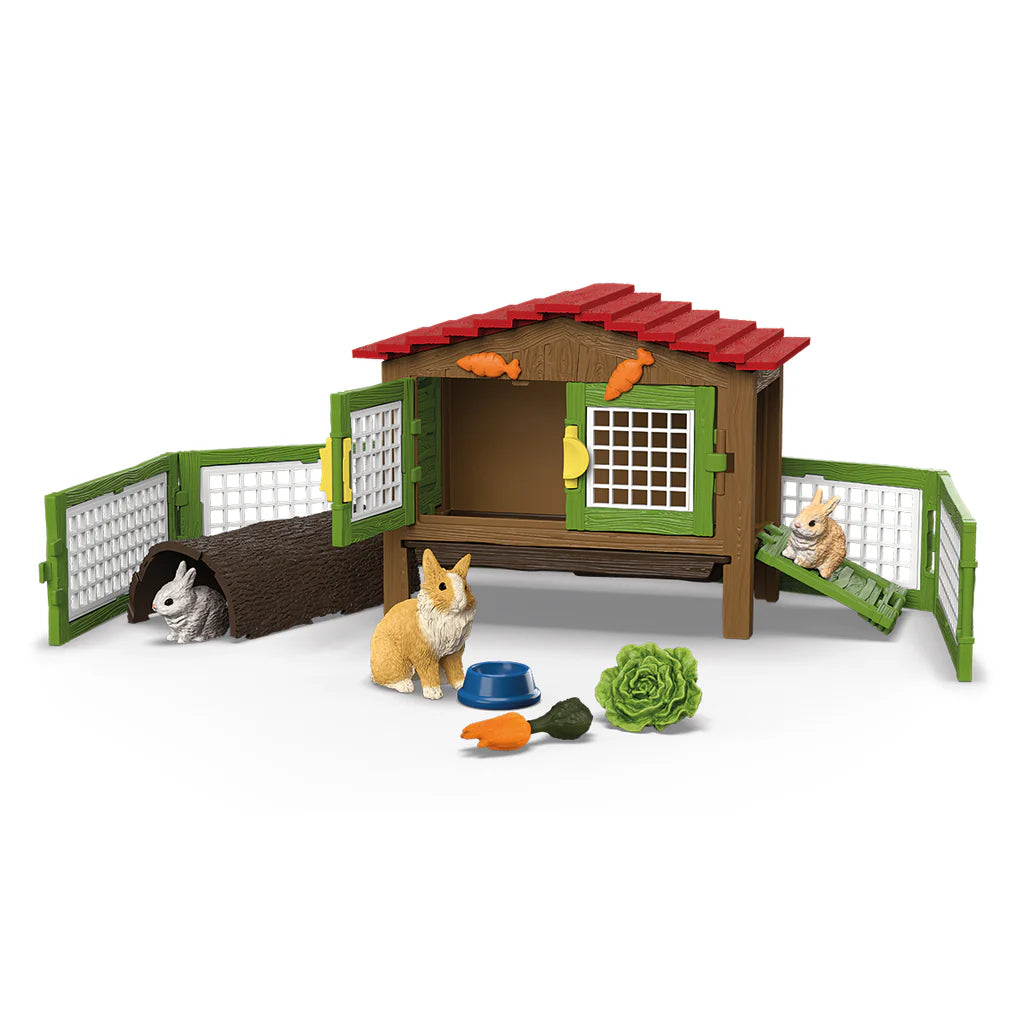 Schleich Starter Set: Rabbit cage