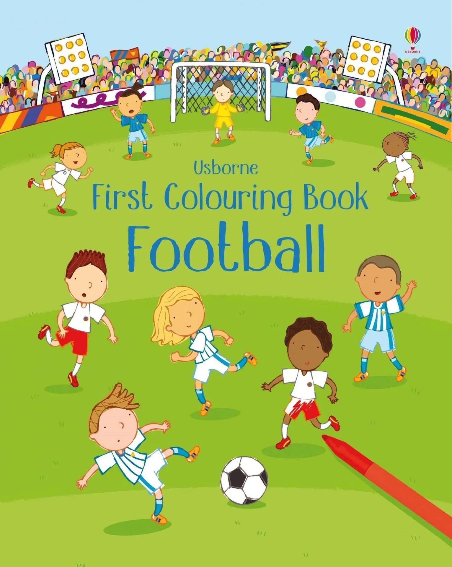 Usborne: First Colouring Book Football