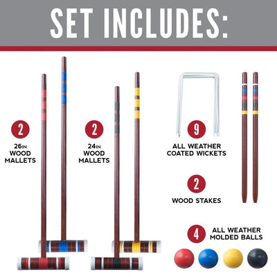 FRANKLIN STARTER CROQUET SET