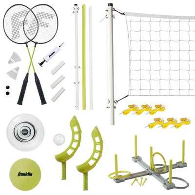 FRANKLIN 5 GAME OUTDOOR COMBO SET