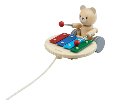 Plan Toys Pull Along Musical Bear