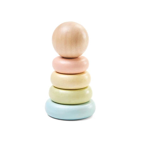 Plan Toys First Stacking Ring (Pastel)