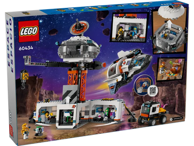 Lego City Space Base and Rocket Launchpad 60434