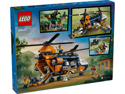 Lego City Jungle Explorer Helicopter at Base Camp 60437