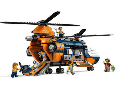 Lego City Jungle Explorer Helicopter at Base Camp 60437