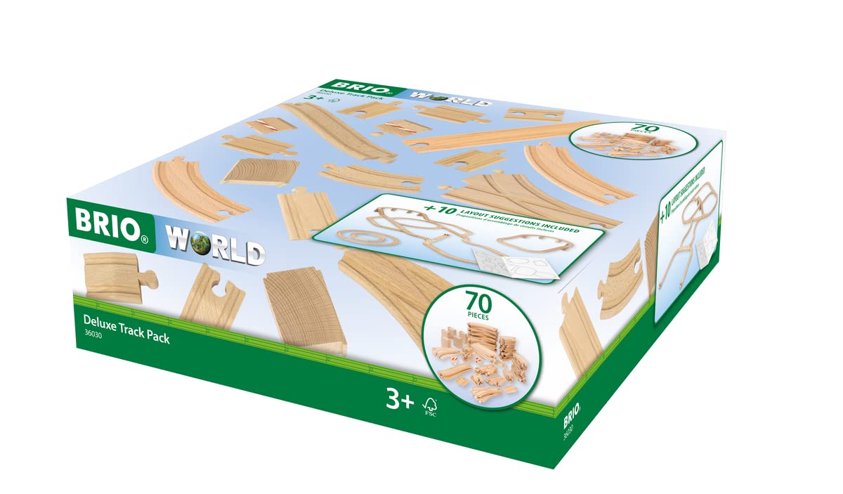 BRIO Deluxe Track Pack 70 Piece