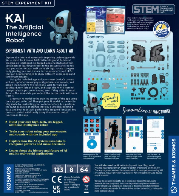 Thames & Kosmos: KAI- The Artificial Intelligence Robot