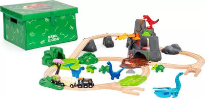 Brio World Train Set Dinosaur Deluxe Set