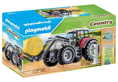 Playmobil Country: Large Tractor with Accessories