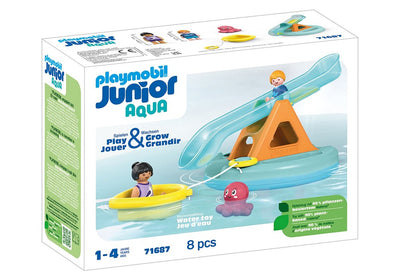 Playmobil JUNIOR AQUA: Water Seesaw with Boat