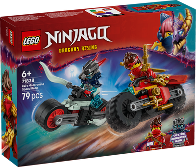 Lego Ninjago Kai's Motorcycle Speed Race