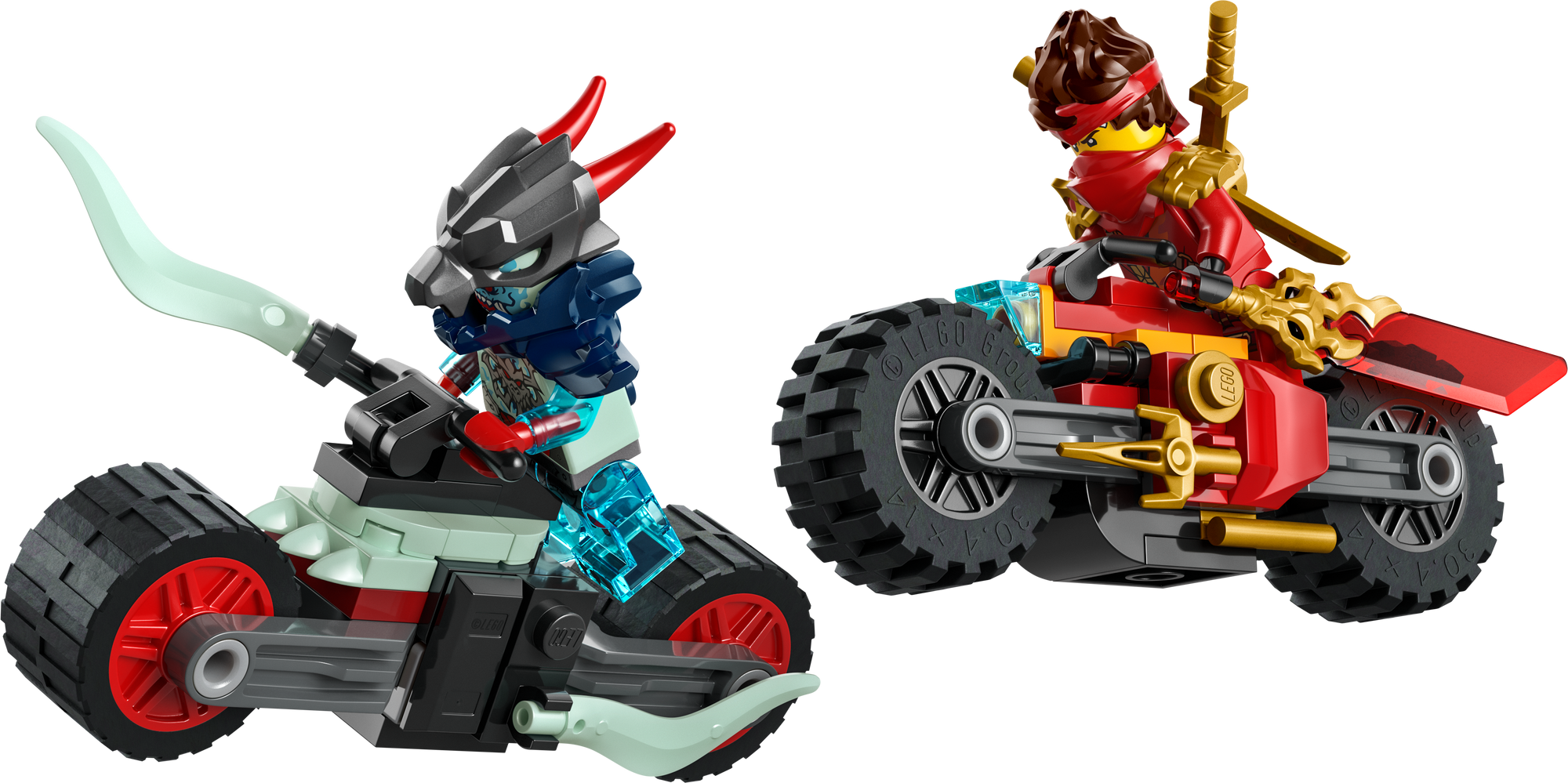 Lego Ninjago Kai's Motorcycle Speed Race