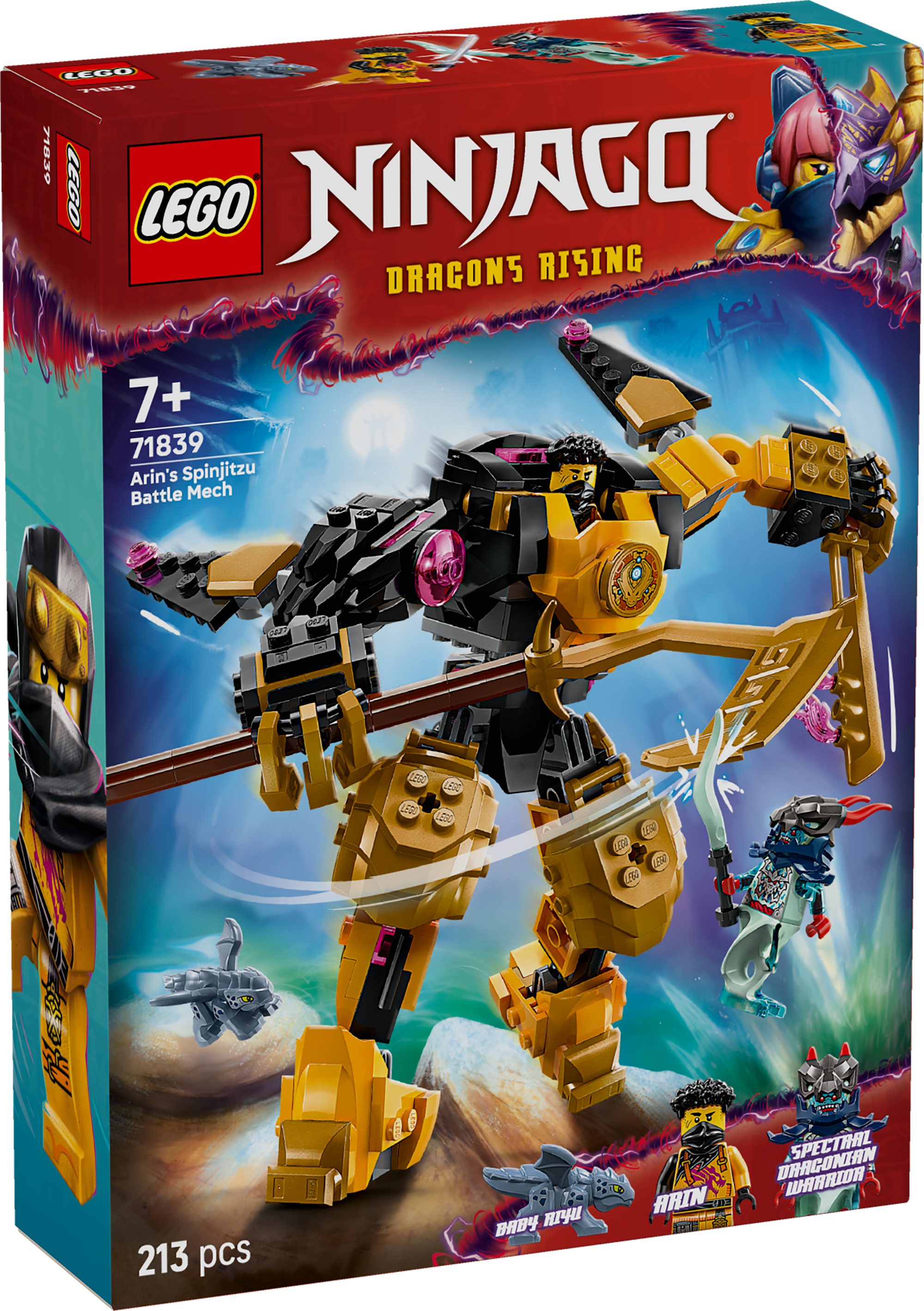 Lego Ninjago Arin's Spinjitzu Battle Mech
