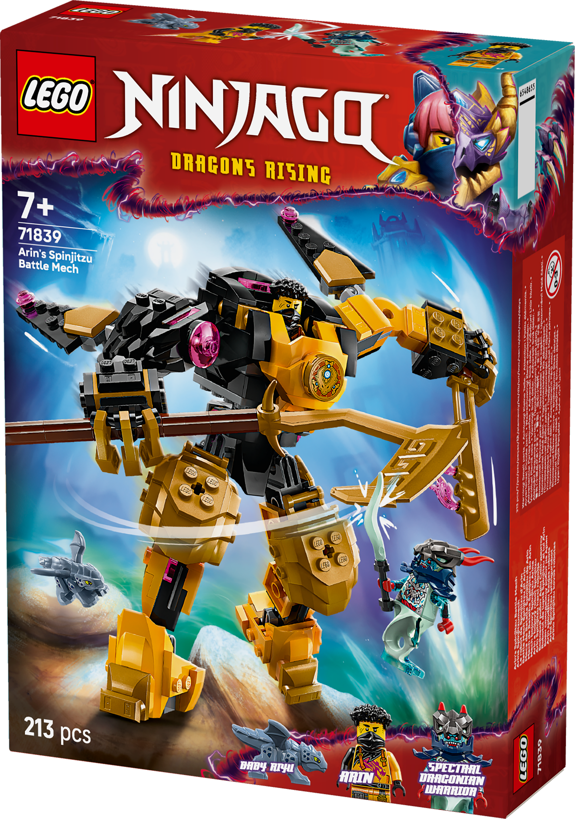 Lego Ninjago Arin's Spinjitzu Battle Mech