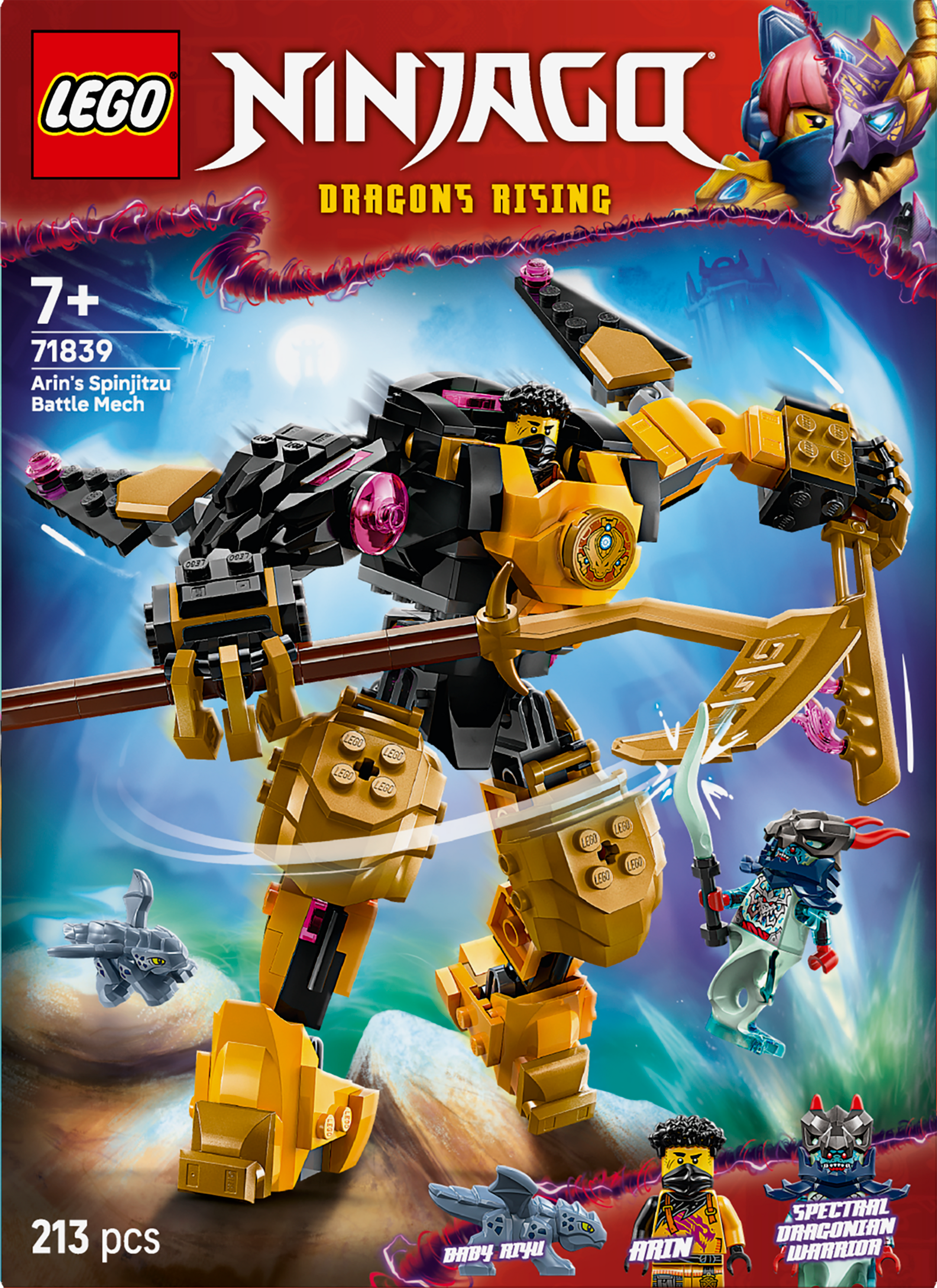 Lego Ninjago Arin's Spinjitzu Battle Mech