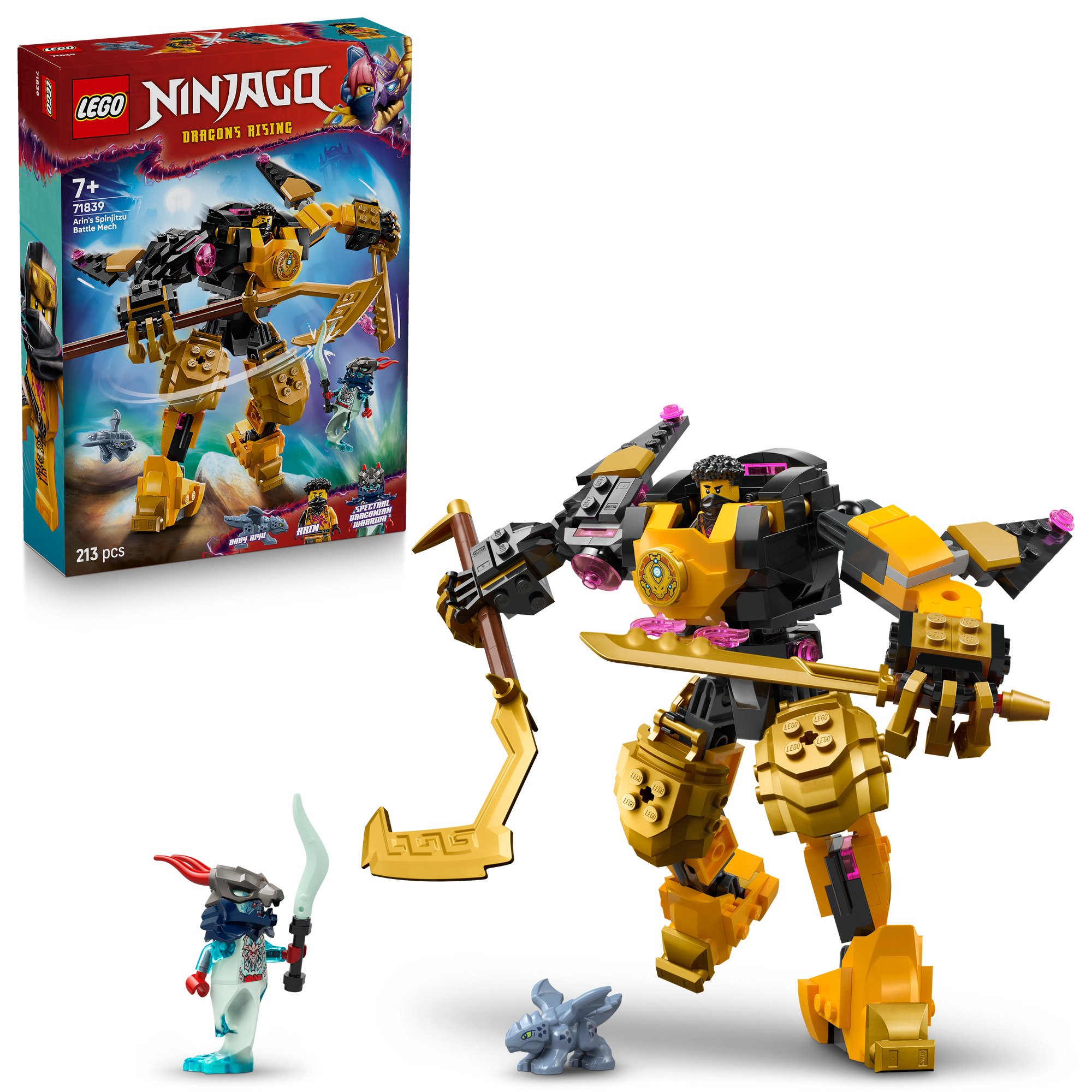 Lego Ninjago Arin's Spinjitzu Battle Mech