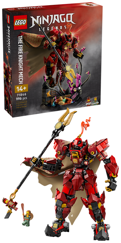 Lego Ninjago The Fire Knight Mech