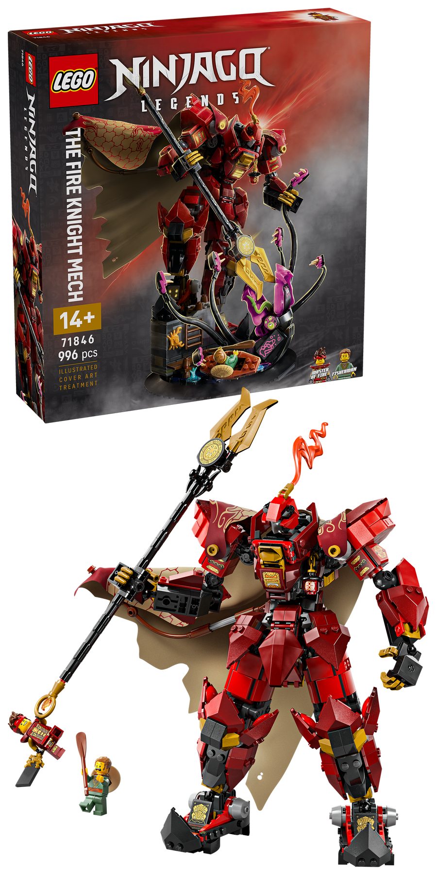 Lego Ninjago The Fire Knight Mech