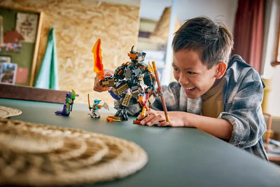 Lego Ninjago Cole's Mission Mech & Dragon Zane