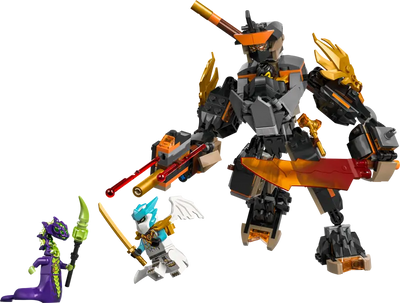 Lego Ninjago Cole's Mission Mech & Dragon Zane