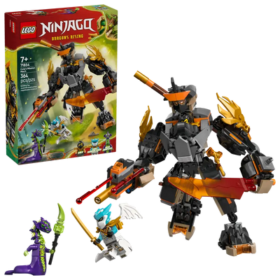 Lego Ninjago Cole's Mission Mech & Dragon Zane