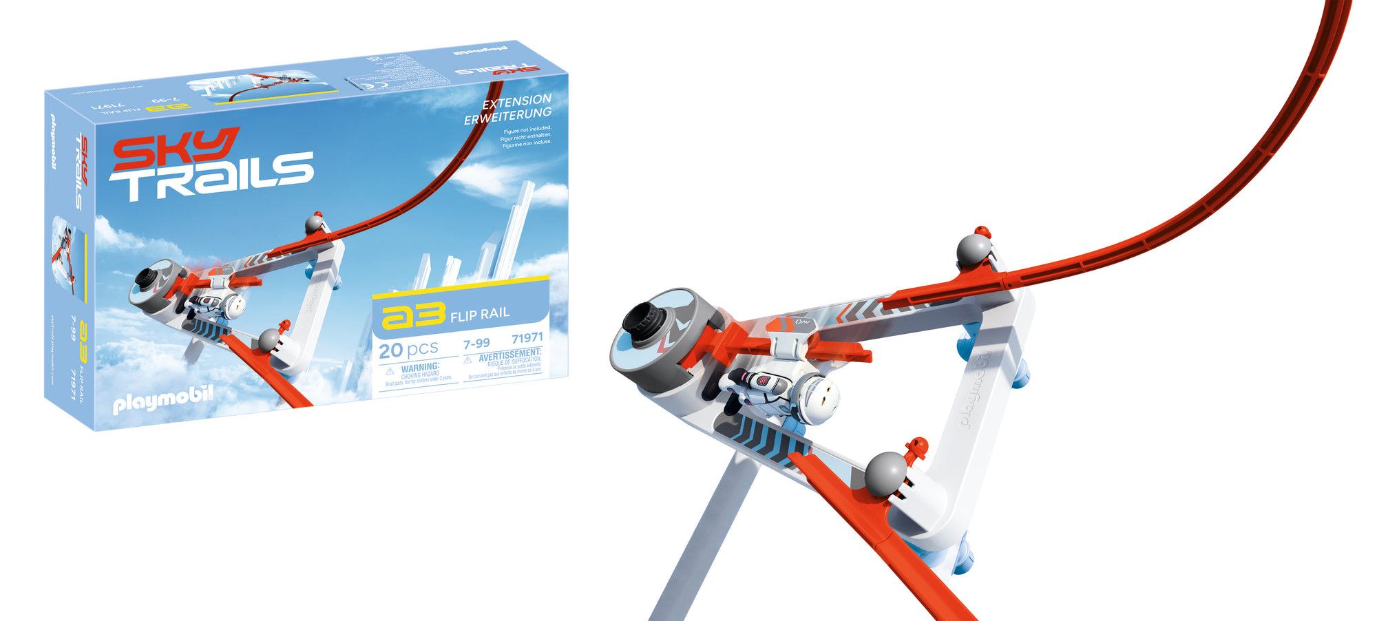 PLAYMOBIL SKY TRAILS EXPANSION : Flip Rail