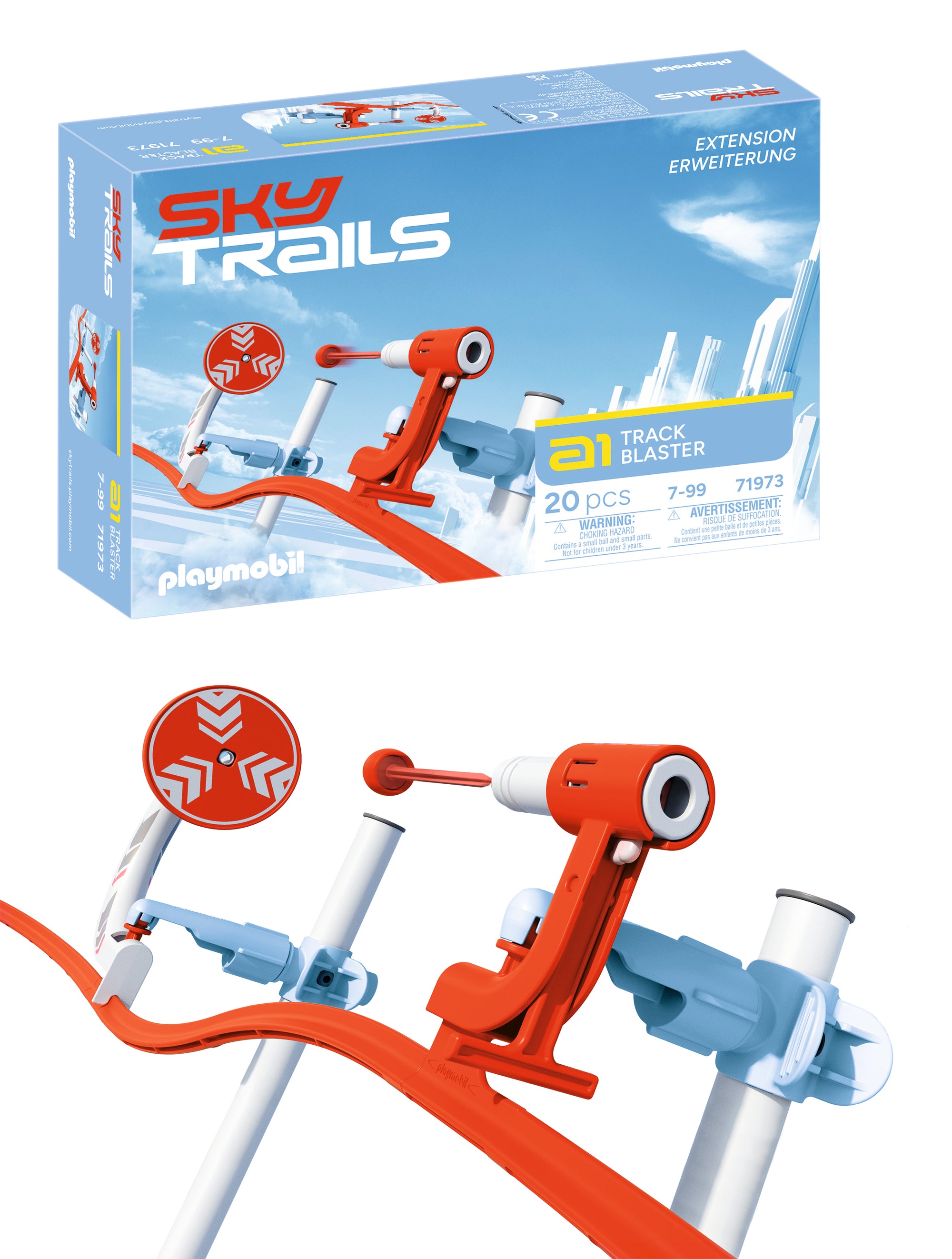 PLAYMOBIL SKY TRAILS EXPANSION: Track Blaster