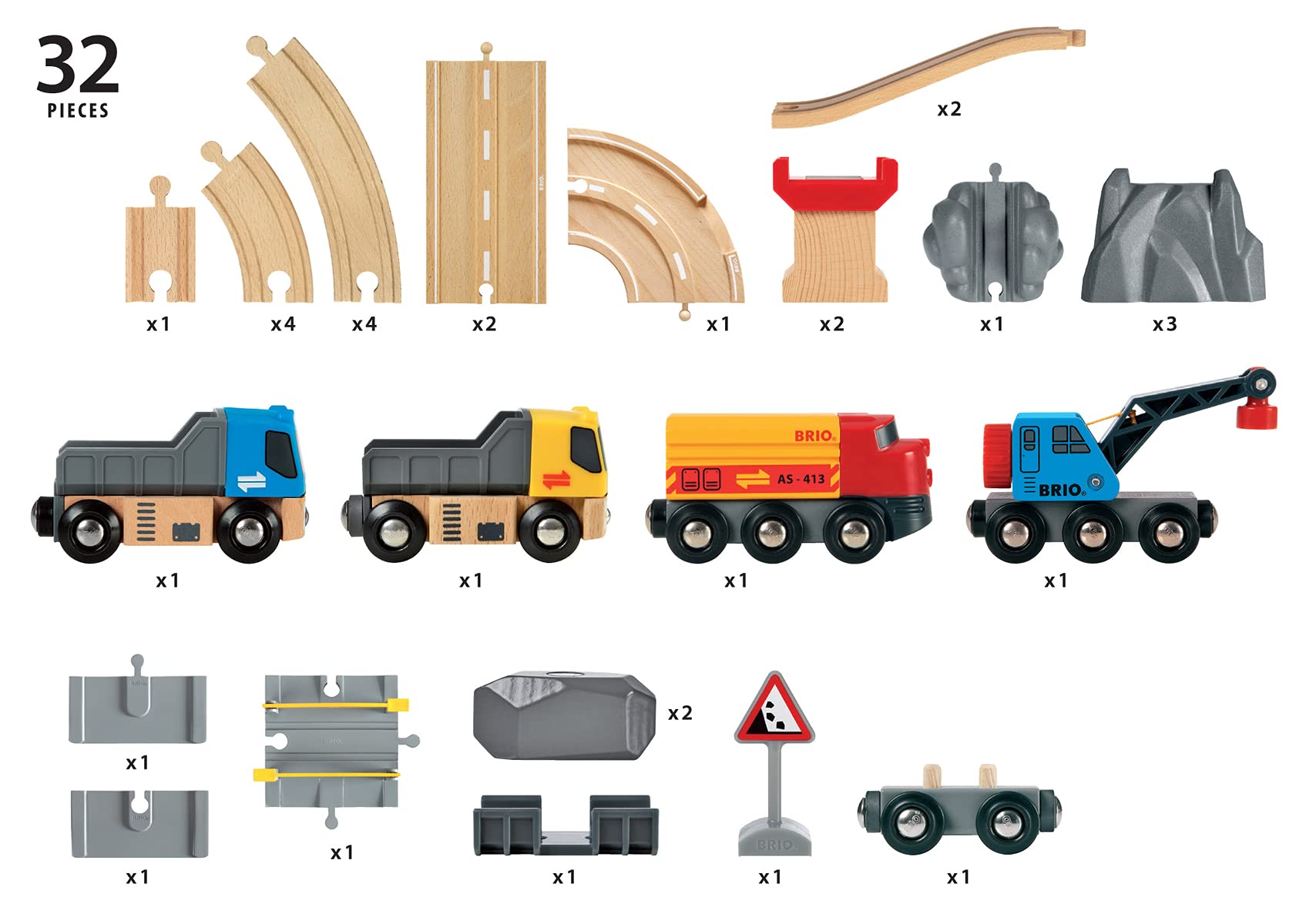 Brio Rail Road Loading Set Nimble Fingers - Main Image