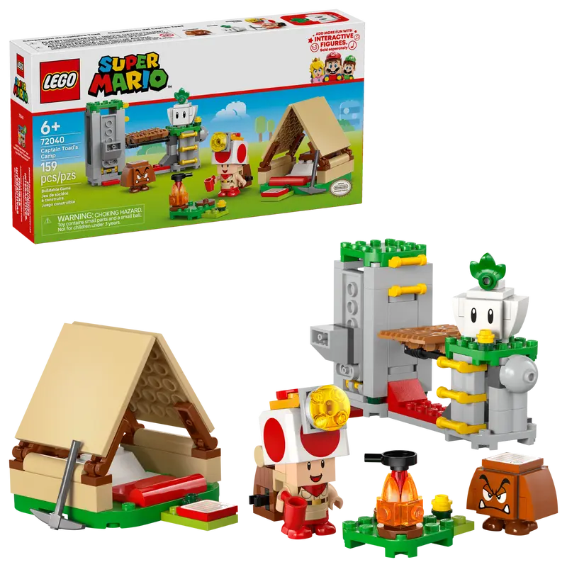 Lego Super Mario: Captain Toad's Camp 72040