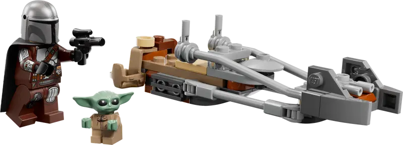 Lego Star Wars: The Mandalorian & Grogu's Speeder Bike