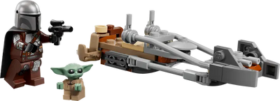 Lego Star Wars: The Mandalorian & Grogu's Speeder Bike