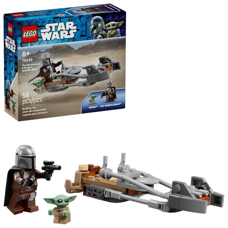 Lego Star Wars: The Mandalorian & Grogu's Speeder Bike
