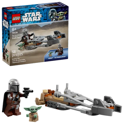 Lego Star Wars: The Mandalorian & Grogu's Speeder Bike