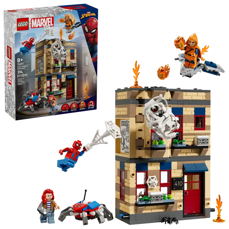Lego MARVEL Spider-Man: Peter Parker’s Apartment 76317