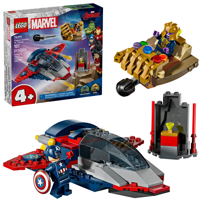 Lego Super Heroes: Captain America vs. Thanos 76319