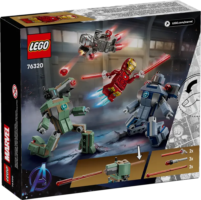 Lego Super Heroes: Iron Man & War Machine vs. Hammer Drones