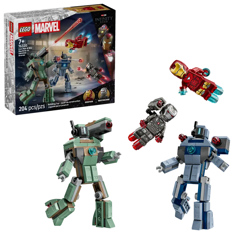 Lego Super Heroes: Iron Man & War Machine vs. Hammer Drones