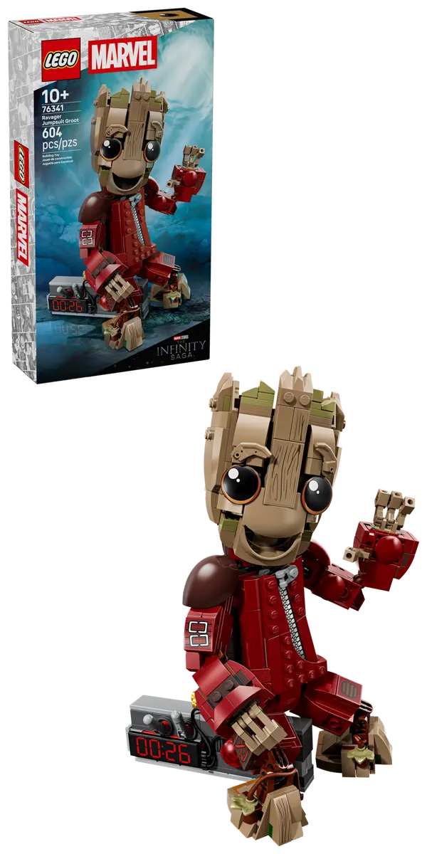 Lego Marvel: Ravager Jumpsuit Groot